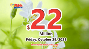 一位赢家赢得了百万美元；超级美国乐透的头奖金额上升至2200万美元。