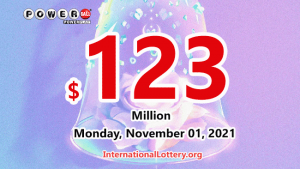 2021年10月30日的Powerball结果：一位玩家赢得了200万美元。